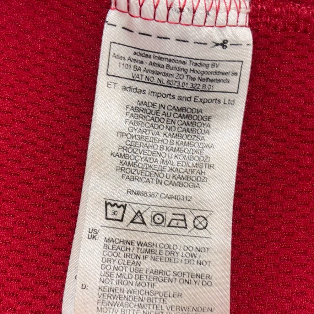 🌹 Adidas Crimson Pullover - Picture 4 of 4